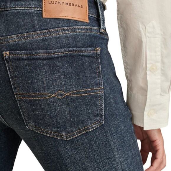 Lucky Brand Mid-Rise Sweet Boot Jeans Dark Wash 24W (Runs Big) - Picture 7 of 13